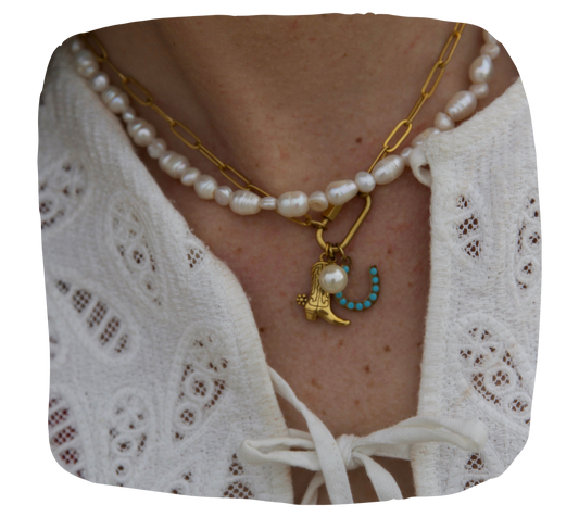 Headed West Charm Necklace